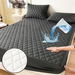 Ultrasonic Quilted Waterproof Antibacterial Mattress Protector
