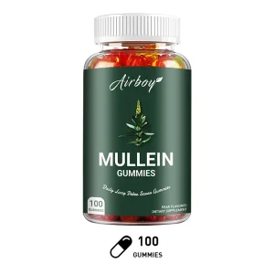 Mullein Gummies - Supports Clear Lungs & Respiratory Health.
