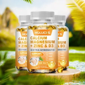 Magnesium Supplement, with Zinc & D3 Tablets.