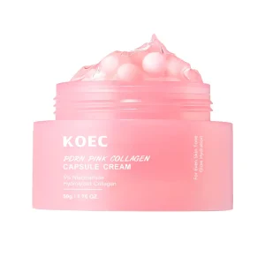 Pink Collagen Capsule  Anti-Wrinkle Cream